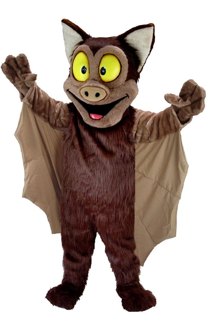 MaskUS Brown Bat Mascot Costume (Thermolite) Mascot Costumes 3 MaskUS Brown Bat Mascot Costume (Thermolite) Mascot Costumes