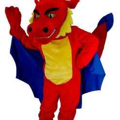 MaskUS Red Dragon Mascot Costume (Thermolite)