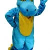 MaskUS Light Blue Dinosaur Mascot Costume (Thermolite) Mascot Costumes 2 MaskUS Light Blue Dinosaur Mascot Costume (Thermolite) Mascot Costumes