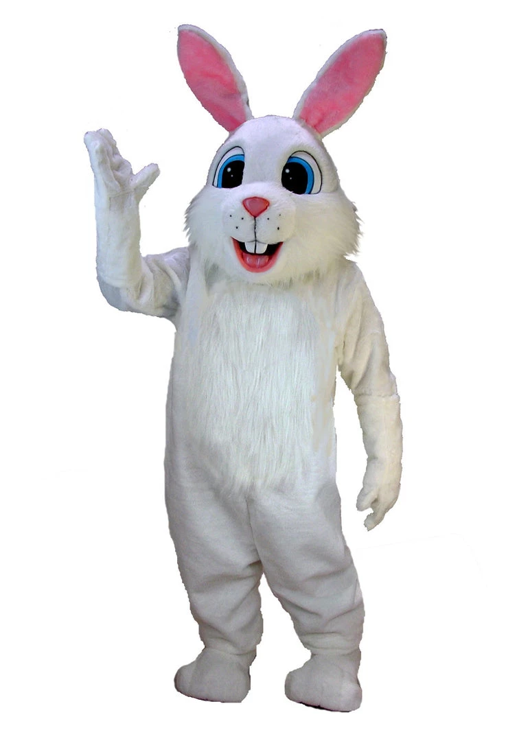 MaskUS Mascot Costumes White Rabbit Mascot Costume (Thermolite) 3 MaskUS Mascot Costumes White Rabbit Mascot Costume (Thermolite)