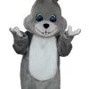 MaskUS Grey Rabbit Mascot Costume (Thermolite) Mascot Costumes 2 MaskUS Grey Rabbit Mascot Costume (Thermolite) Mascot Costumes