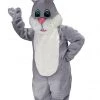MaskUS Grey & White Rabbit Mascot Costume (Thermolite) Mascot Costumes 1 MaskUS Grey & White Rabbit Mascot Costume (Thermolite) Mascot Costumes