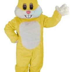 MaskUS Yellow Toon Rabbit Mascot Costume (Thermolite)