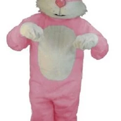 MaskUS Pink Bugsy Rabbit Mascot Costume (Thermolite) Mascot Costumes