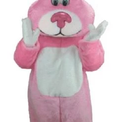 MaskUS Pink Cottontail Rabbit Mascot Costume (Thermolite)