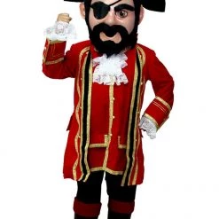 MaskUS Mascot Costumes Captain Jack Pirate Mascot Costume (Thermolite)