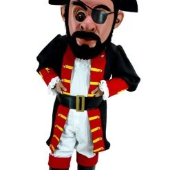 MaskUS Mascot Costumes Captain Blythe Pirate Mascot Costume (Thermolite)
