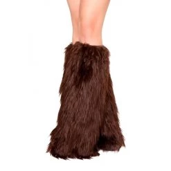 Roma Costume Fur Leg Warmers Accessories