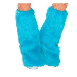 Roma Costume Fur Leg Warmers Accessories
