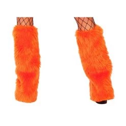 Roma Costume Fur Leg Warmers Accessories