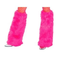 Roma Costume Fur Leg Warmers Accessories